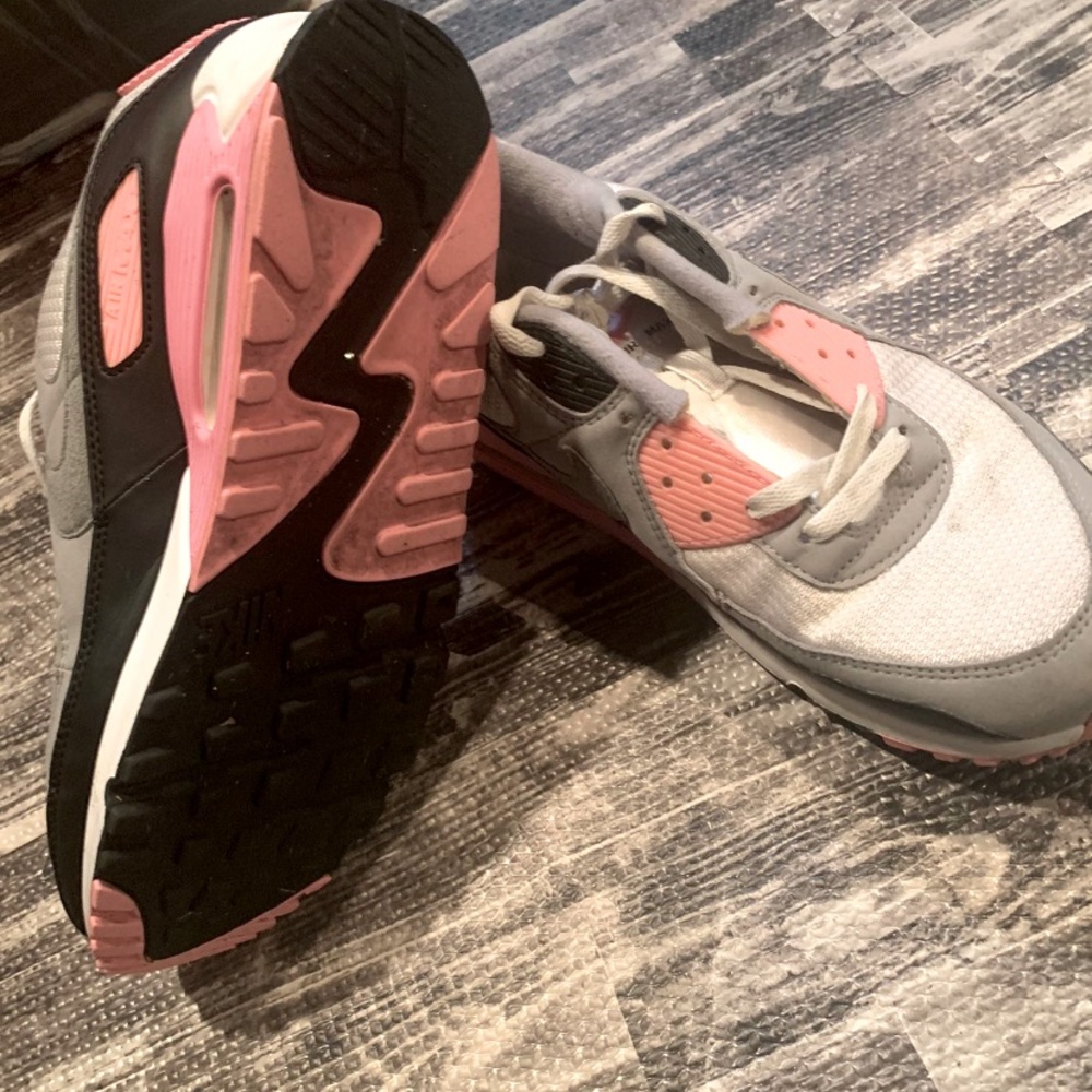 Air max 90 pink white Black